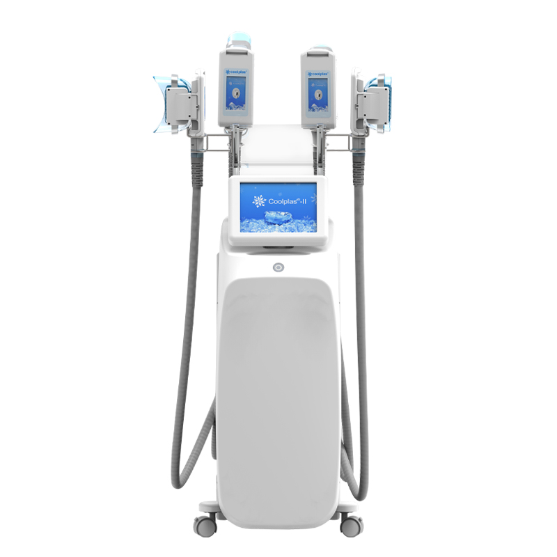 New uplated 5 Handles Coolplas SCV-104 Cryolipolysis technology fat freezing cellulite removal