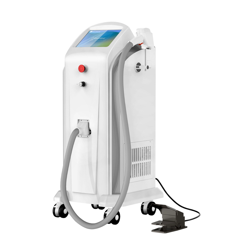 Sincoheren 755nm 808nm 1064nm 3 in 1 diode laser Vertical Permanent hair removal machine
